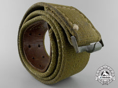 A German Army (Heer) Enlisted Man's Tropical Belt