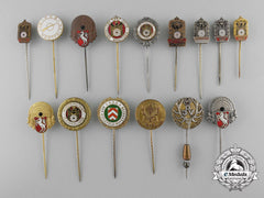 Germany. A Lot Of Fifteen Shooting Award Pins & Badges