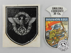 Two Paper Insignia