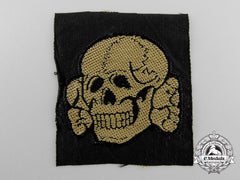 Germany, Waffen-Ss. A Tropical Totenkopf Cap Insignia