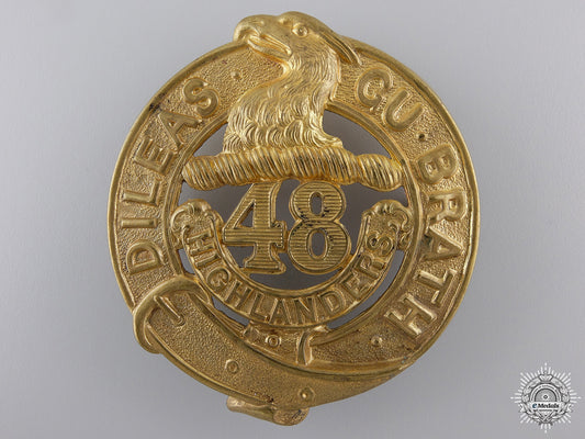 a48_th_highlanders_regiment_cap_badge_c.1904_a_48th_highlande_54dcc27f55bac
