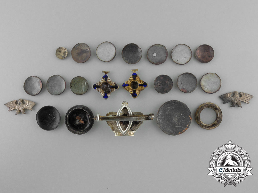 twenty-_two_german&_romanian_order_parts_recovered_from_the_zimmermann_factory_a_4906
