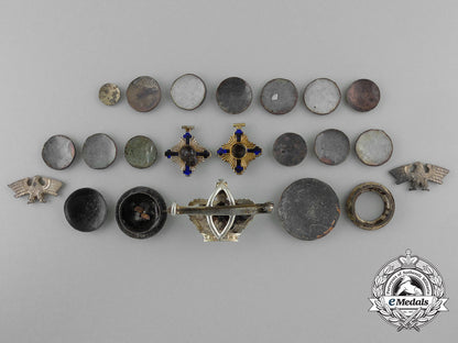 twenty-_two_german&_romanian_order_parts_recovered_from_the_zimmermann_factory_a_4906