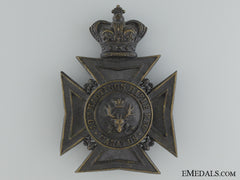 A 49Th Hastings Battalion Of Rifles Victorian Helmet Plate