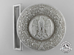 An Army (Heer) Officer's Brocade Dress Belt Buckle