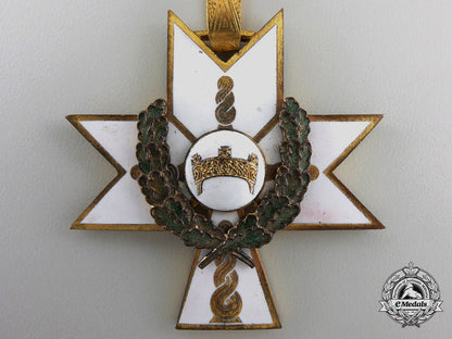 a_croatian_order_of_the_crown_of_king_zvonimir;_first_class_cross_with_oak_leaves_a_51