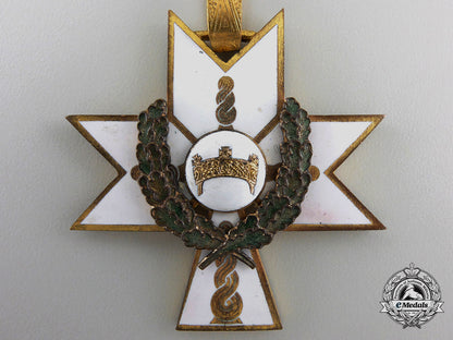 a_croatian_order_of_the_crown_of_king_zvonimir;_first_class_cross_with_oak_leaves_a_51