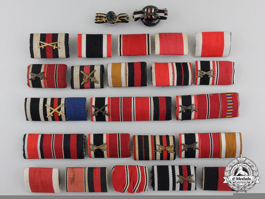 twenty-_four_german_second_war_ribbon_bars_a_510