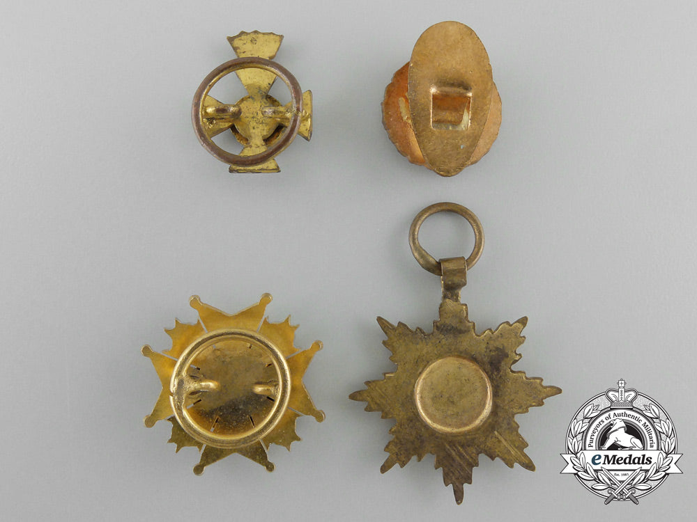 spain,_kingdom._a_lot_of_four_miniature_orders&_decorations_a_5106_1
