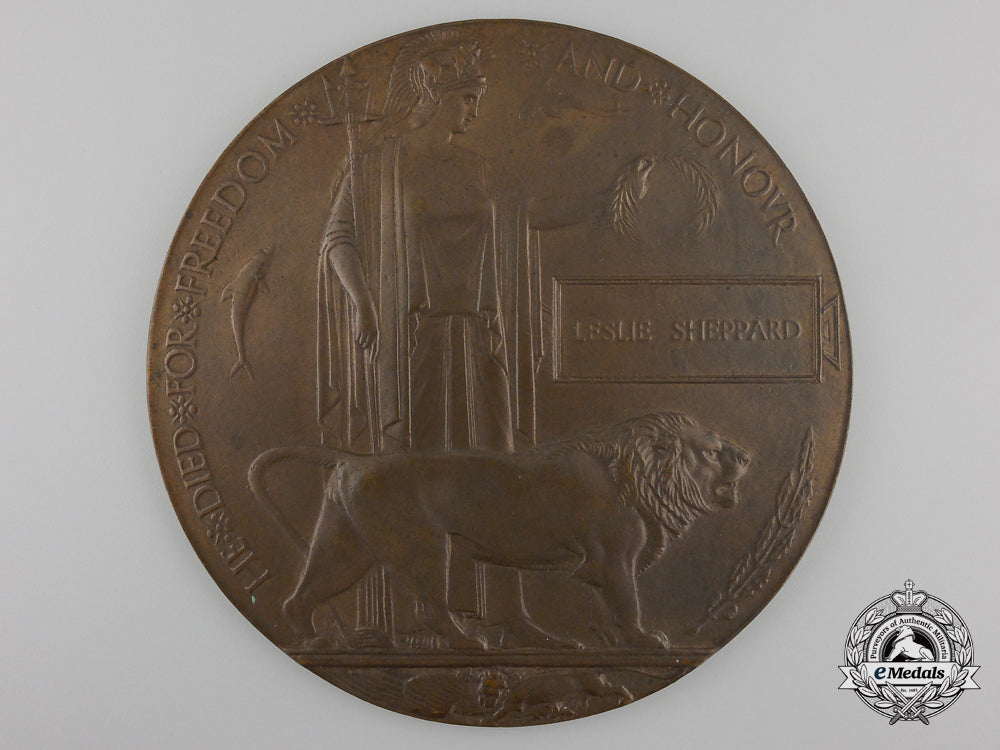 two_memorial_plaques_to_the_sheppard_brothers:_leslie_sheppard,_m.m._and_kenneth_sheppard_a_513
