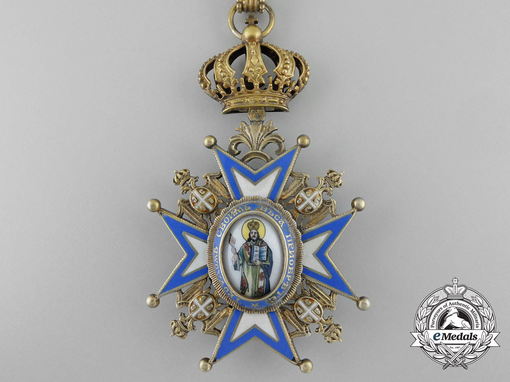 a_serbian_order_of_st._sava;_third_class_commander_cross_a_5144