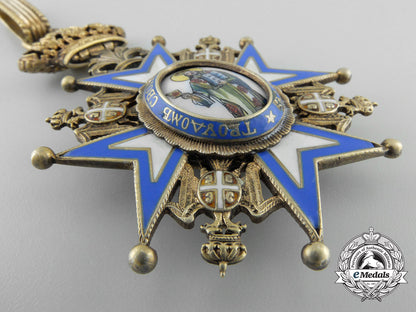 a_serbian_order_of_st._sava;_third_class_commander_cross_a_5150