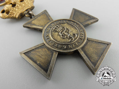 oldenburg,_grand_duchy._a_house&_merit_order_of_peter_friedrich_ludwig,_i_class_honour_cross_with_golden_crown,_c.1917_a_5186