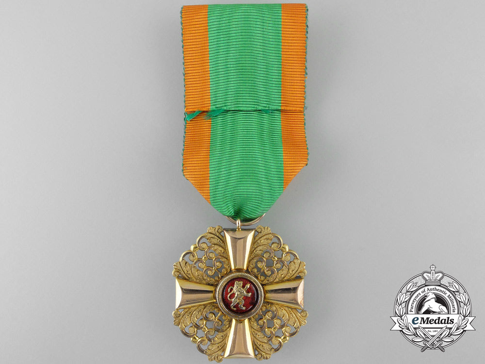 an_order_of_the_zähringen_lion_in_gold;_knight_first_class_a_5200