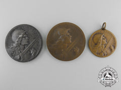 Three First War French Verdun Medals