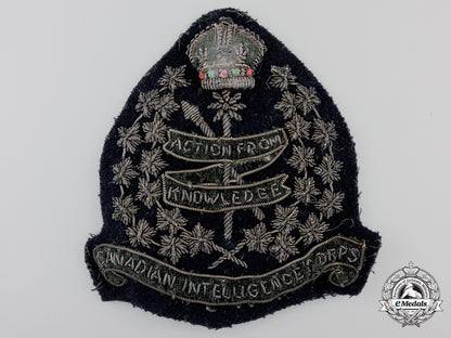 A Second War Canadian Intelligence Corps Patch – eMedals