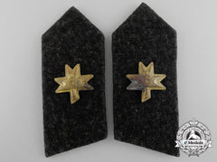 A Set Of Second War Croatian Armoured Corps Collar Tabs