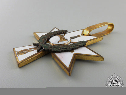 a_croatian_order_of_the_crown_of_king_zvonimir;_first_class_cross_with_oak_leaves_a_54