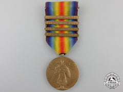 A First War American Victory Medal With Four Clasps