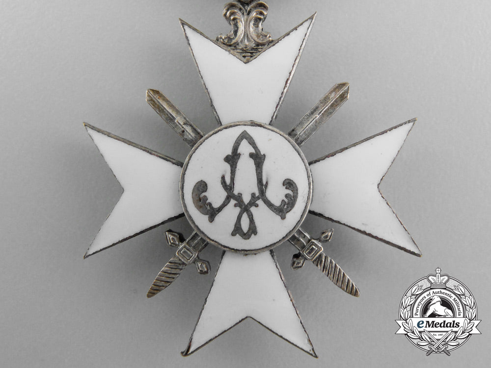 belgium,_kingdom._a_civil_decoration,_silver_cross,_ii_class_a_5629