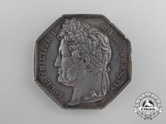 An 1830-1848 French Notaries Company Of The Borough Of Lille Medal
