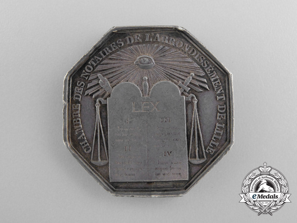 an1830-1848_french_notaries_company_of_the_borough_of_lille_medal_a_5736