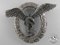 An Early Luftwaffe Pilot's Badge By Assmann