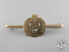 A Second War Royal Engineers Pin In Gold