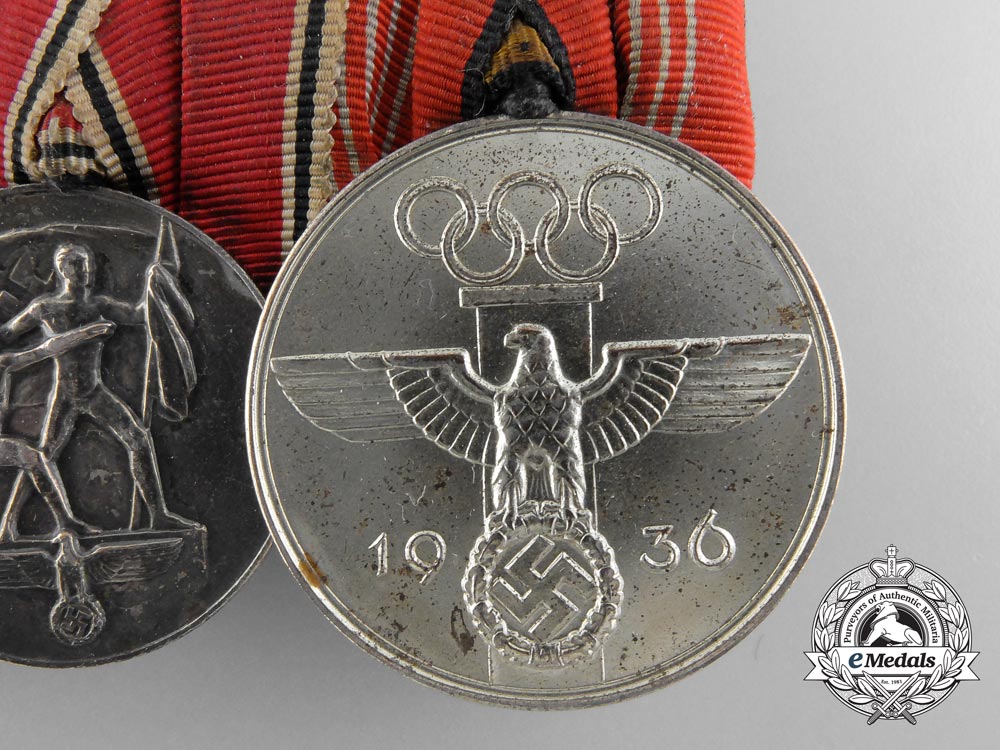 a_german_police&_olympic_games_medal_bar_a_6068