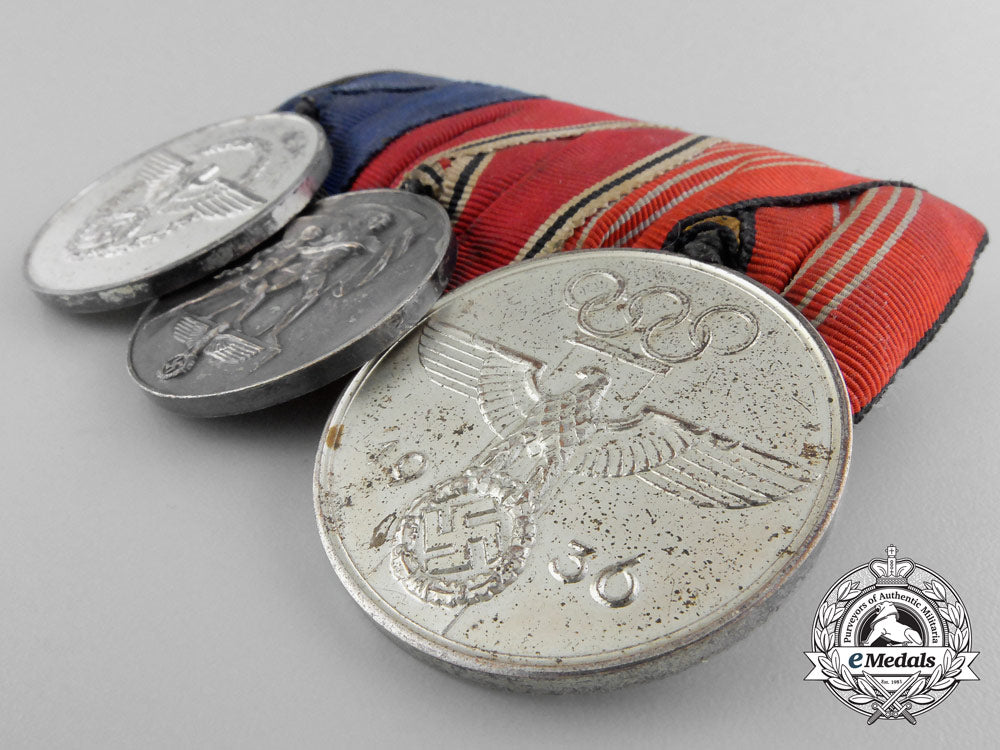 a_german_police&_olympic_games_medal_bar_a_6070
