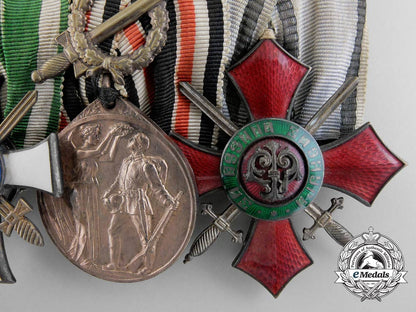 a_first_war_saxon_medal_bar_with_bulgarian_merit_order_a_6093