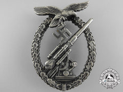 An Early Luftwaffe Flak Badge By Assmann