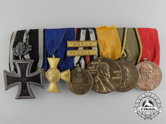 An 1870 Iron Cross Franco Prussian War Medal Bar