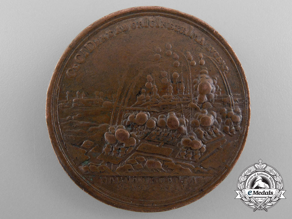 russia,_imperial._a_siege_of_narva_campaign_medal,_c.1704_a_6256