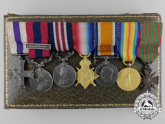 A Fine First War Miniature Gallantry Medal Bar