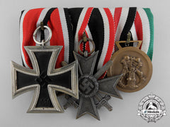 An Iron Cross & Africa Campaign Medal Bar