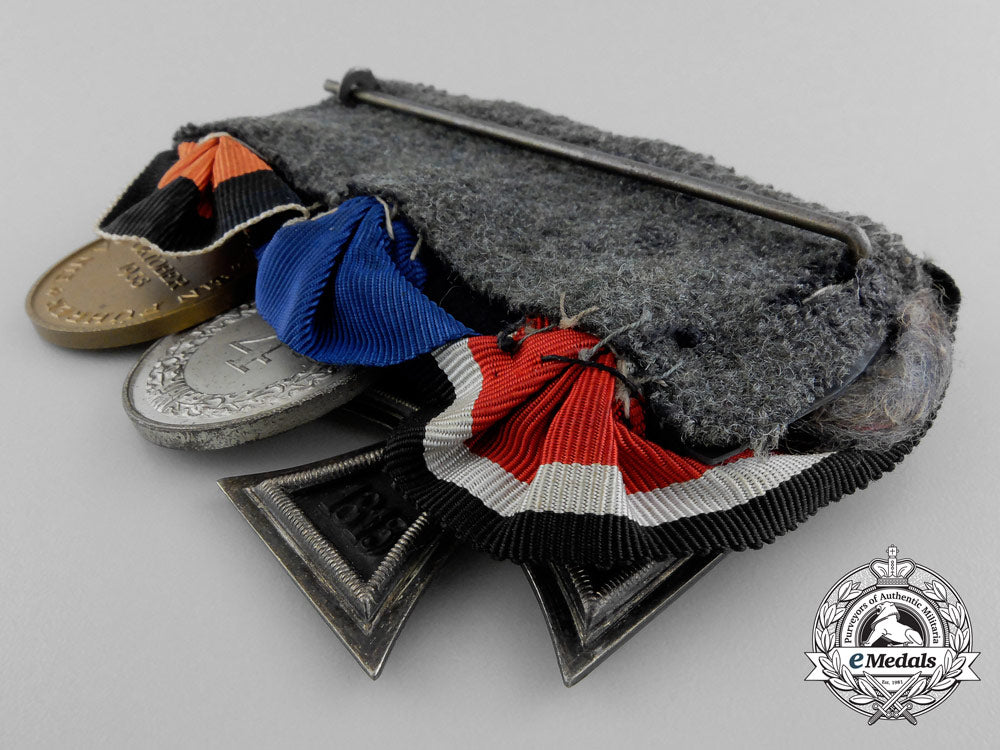 a_luftwaffe_long_service&_iron_cross_medal_bar_a_6362