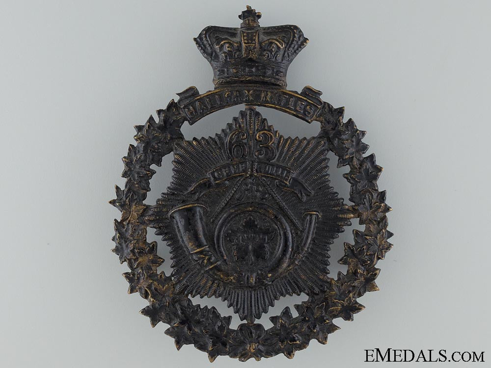 a63_rd_halifax_rifles_victorian_helmet_plate_a_63rd_halifax_r_536bb108a892b