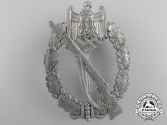 A Silver Grade Infantry Badge By Carl Wild, Hamburg