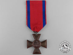 A Rare Oldenburg Gendarmerie Long Service Cross; 18 Years