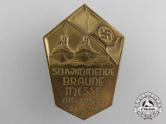 A 1934 Floating Brown Fair Tinnie