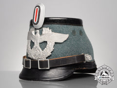 A German Auxiliary Police (Polizei) Nco's Shako