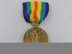 A First War Victory Medal To The 75Th Battalion; Killed In Night Attack South Of Blecourt