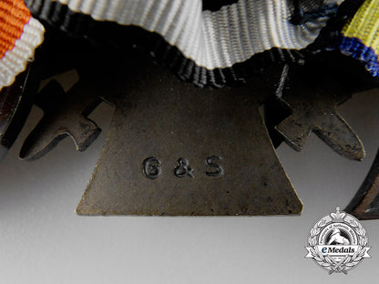a_first&_second_war_german_medal_bar_of_eight;_with_ribbon_bar_and_case_a_6753
