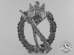A Silver Grade Infantry Badge By Adolf Scholze