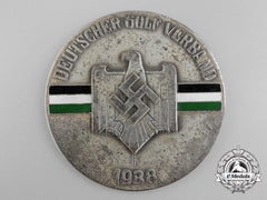 A Rare 1938 German Golf Association Prize