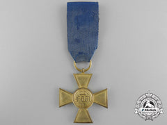 A First War Military Long Service Decoration; 25 Years
