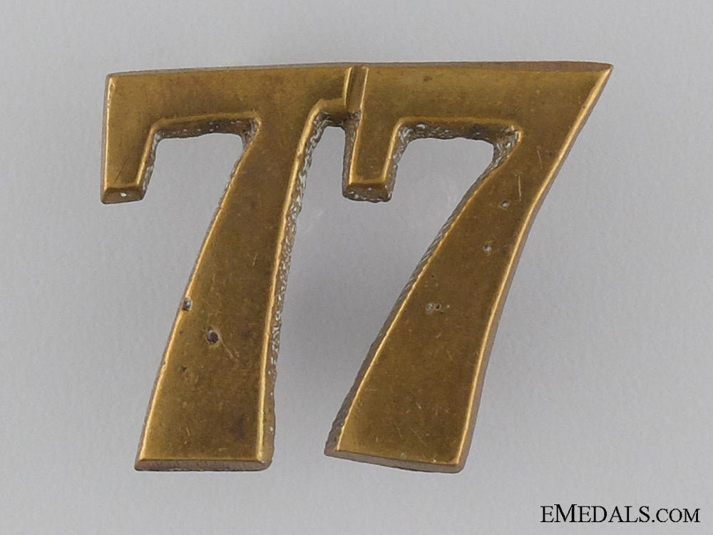 a77_th_canadian_militia_regimental_numeral_c.1870_a_77th_canadian__53dcfa03ee5c0