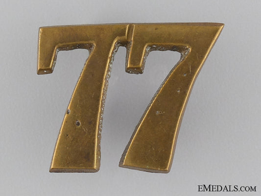 a77_th_canadian_militia_regimental_numeral_c.1870_a_77th_canadian__53dcfa03ee5c0