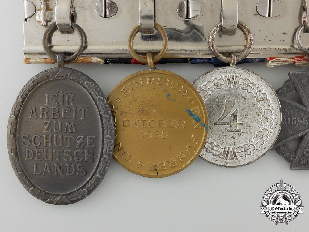 a_german_first&_second_war_eight_piece_medal_bar_a_781